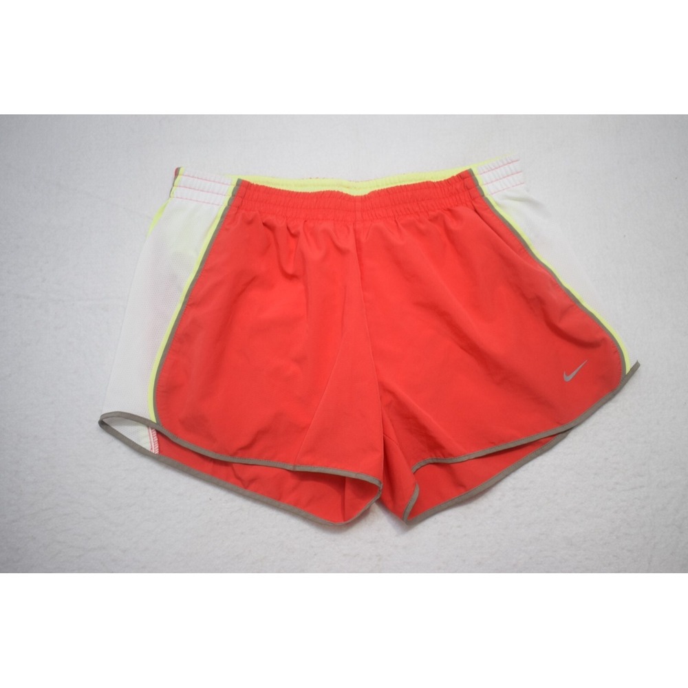 Nike Gym Shorts Pink Dri FIt Performance Athletic Lined Womens Size Large